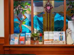 Otelde haritalarla sergi